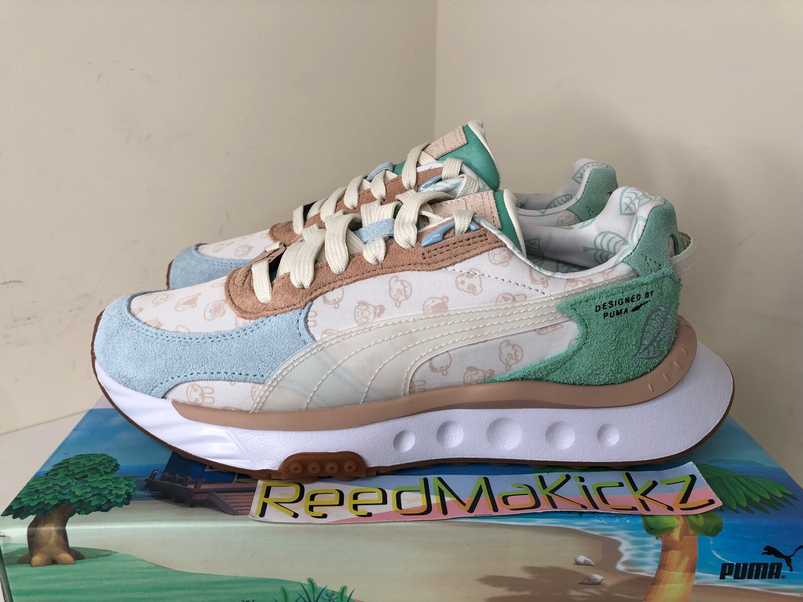 puma wild rider x animal crossing