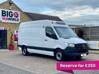 Mercedes-Benz Sprinter 317 CDI 170 L2H2 PROGRESSIVE FRIDGE VAN WITH OVERNIGHT