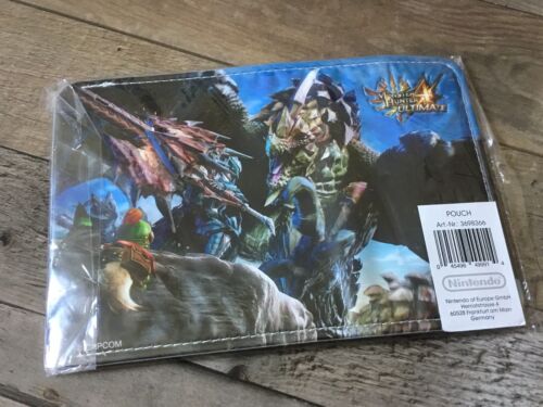 Monster Hunter 4 Ultimate Nintendo 3DS XL promo Tasche Pouch Sleeve Cover