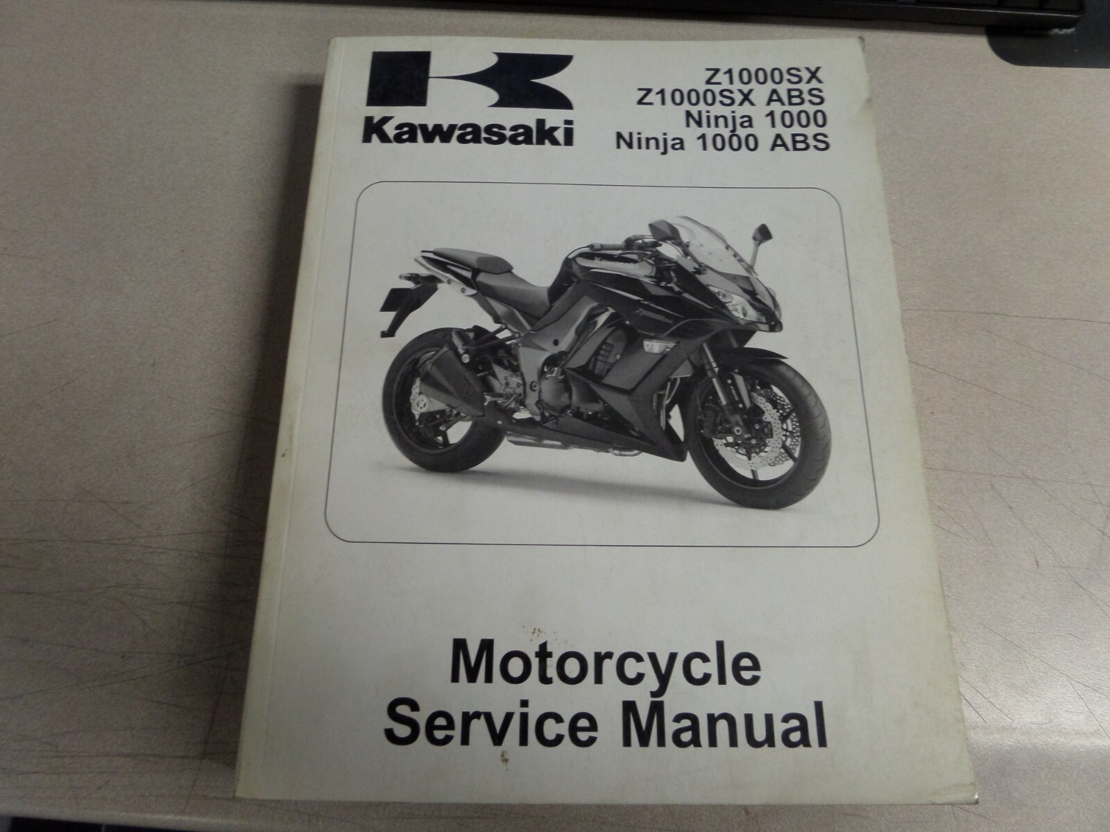 Kawasaki Z1000SX/Ninja 1000 サービスマニュアル Kawasaki Service Manual Z1000SX/ABS Ninja 1000/ABS 2011