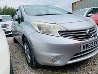 2012 Nissan Note 1 190 CC NISSAN NOTE  Petrol