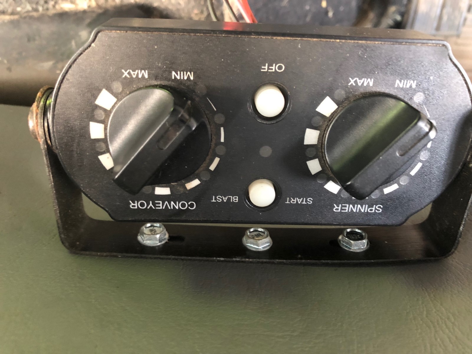 Fisher Poly Caster Salt Spreader Electric