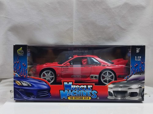 マッスルマシーンズ 1/18 スカイライン GT-R 1:18 Muscle Machines 2000 Nissan Skyline GT-R | eBay