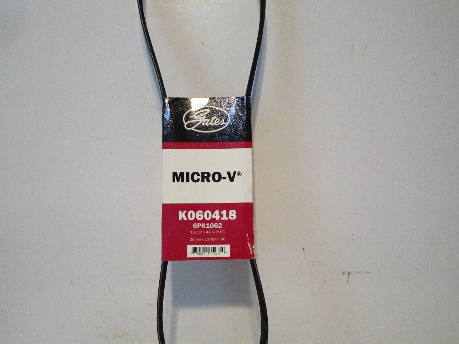 Gates Serpentine Belt-Premium OE Micro-V Belt Parts #K060418