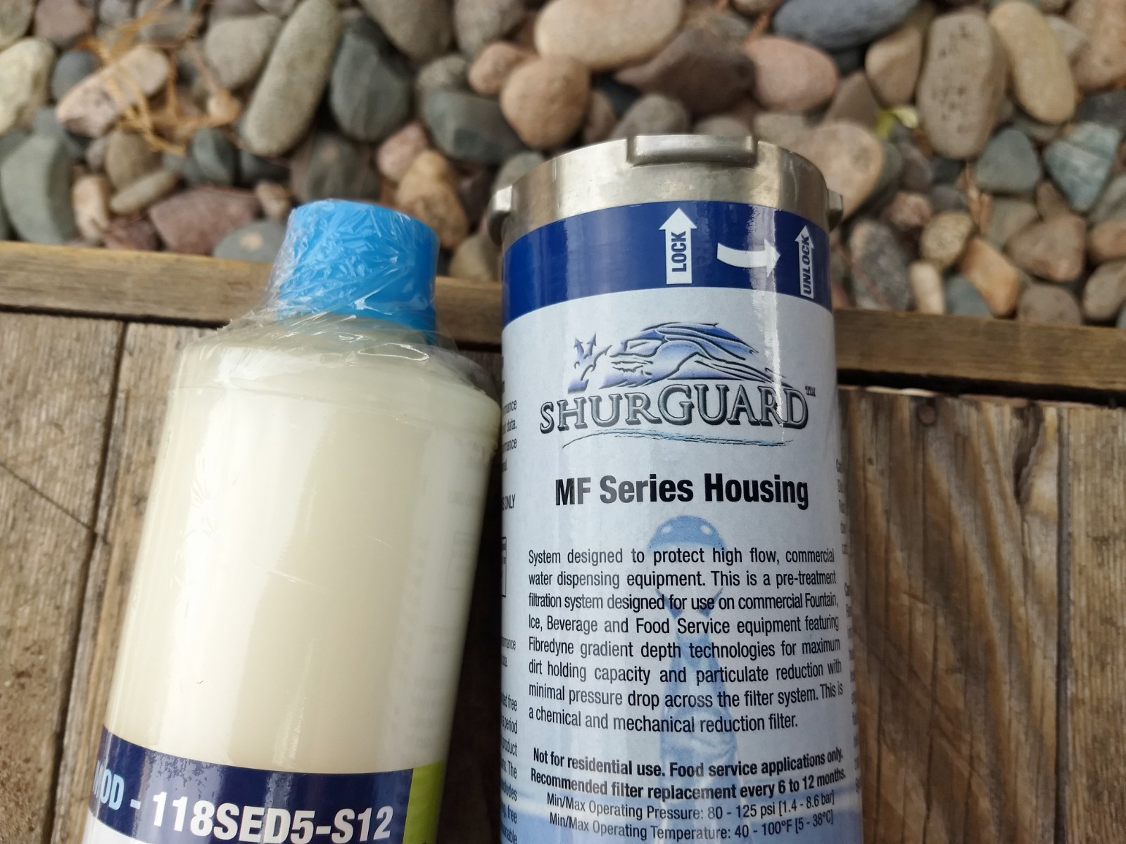 New Shurguard MOD-118SED5-S12 Filter Cartridge With MF Series Housing