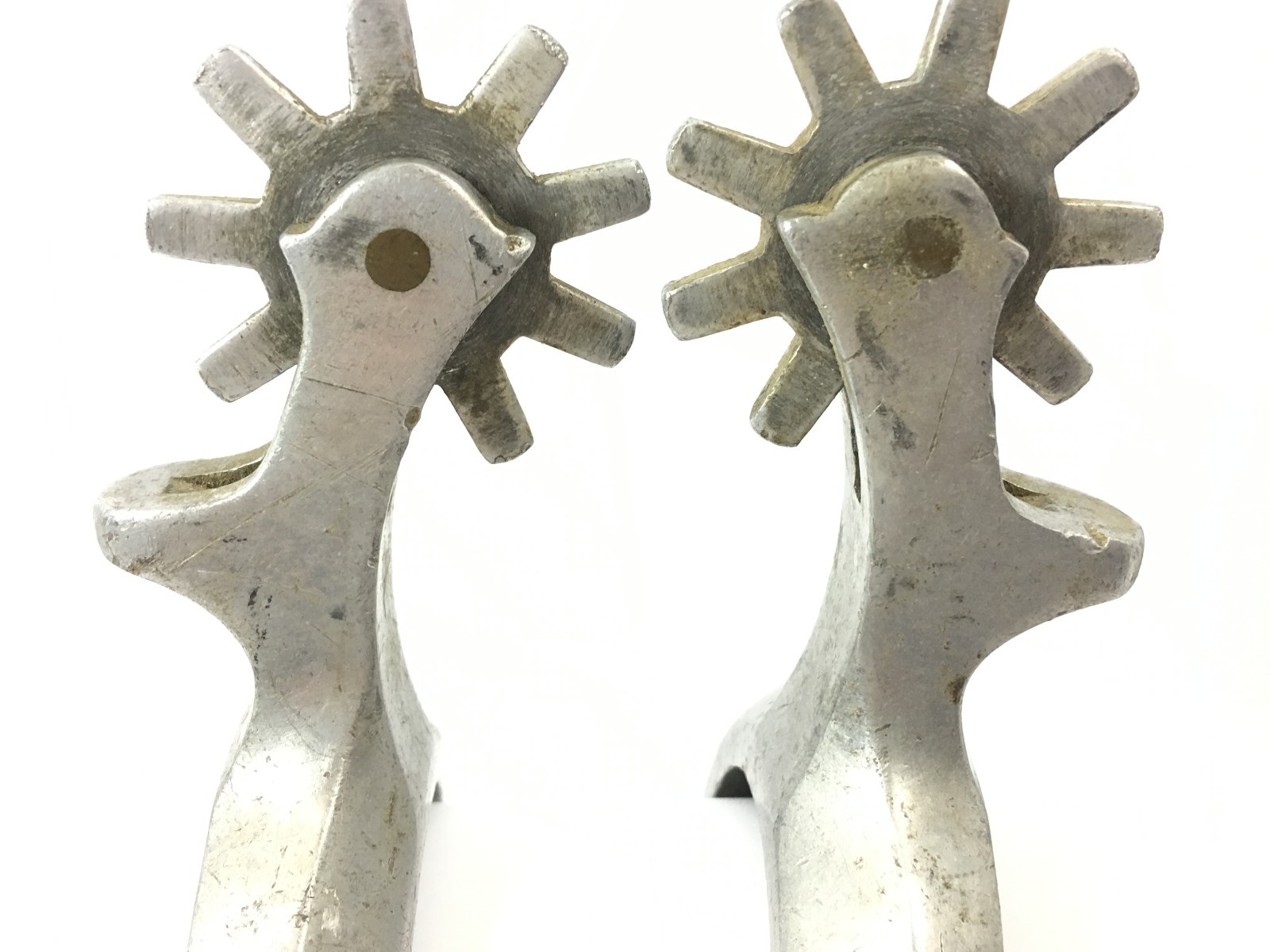 Vintage Ricardo Boot Spurs Western Dressage Aluminum 1819-QR