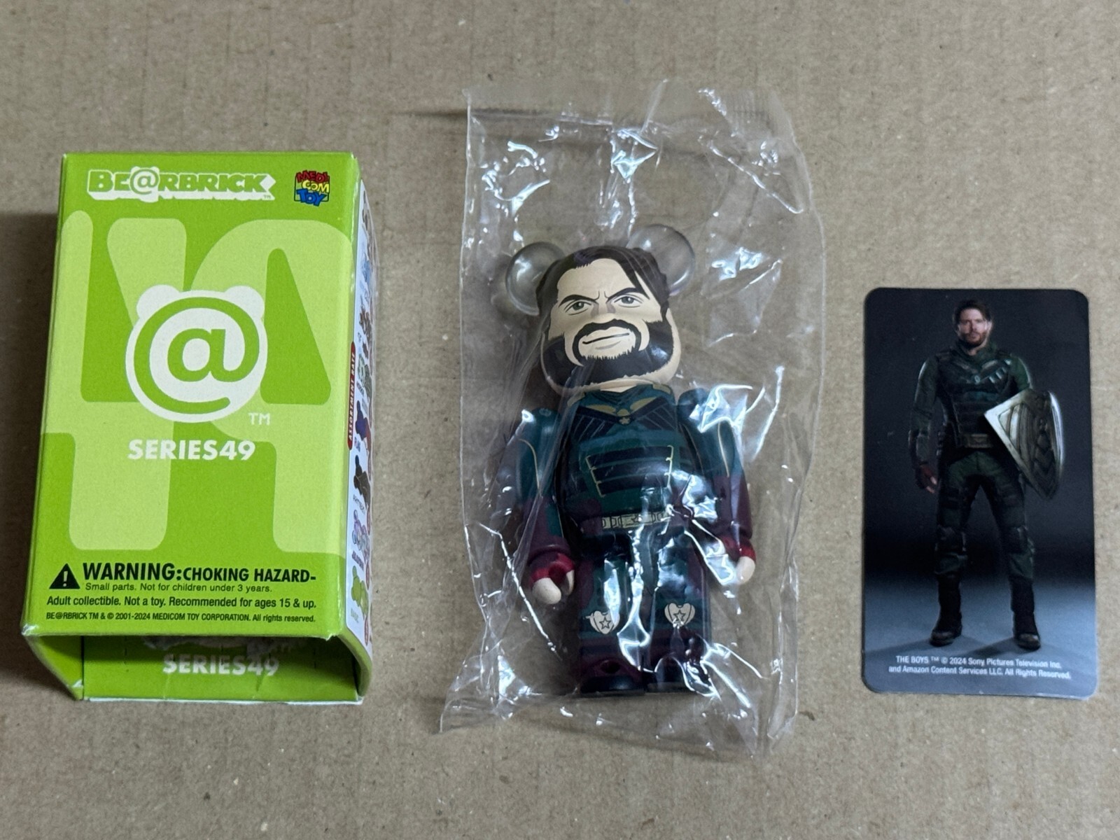 その他 MEDICOM TOY - THE SEVEN THE BOYS  BE@RBRICK Medicom 100% Bearbrick 49 Be@rbrick series 49 Hero THE BOYS