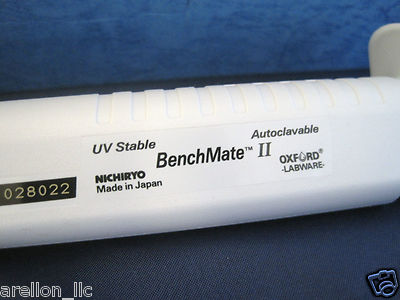 1-10mL Oxford Benchmate II Macro Pipette 1000-10000uL MicroPipette P10 mL