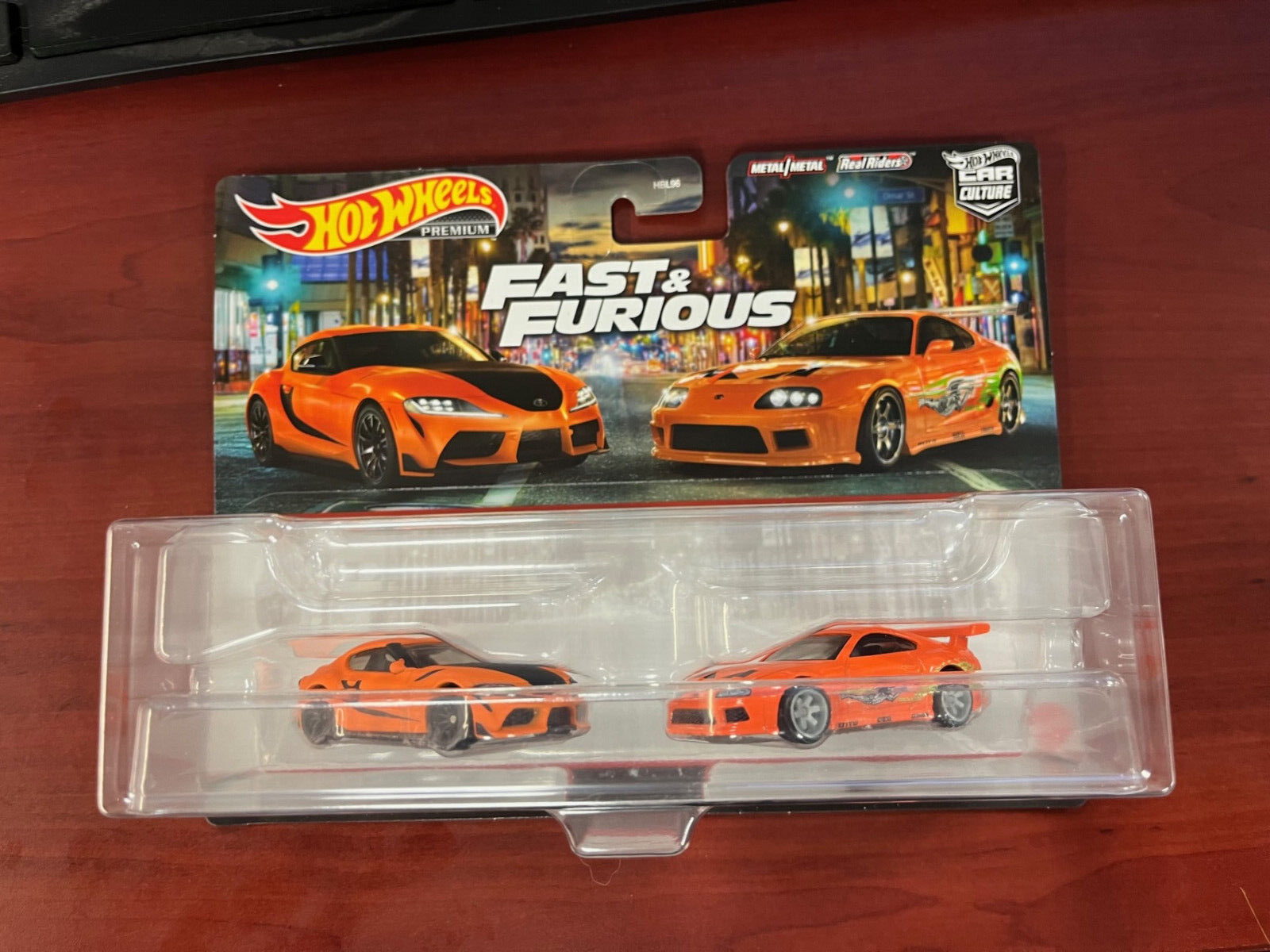Hotwheels FAST&FURIOUS SUPRA 4台 Hot Wheels HKF54 Premium 2-Pack Fast & Furious Toyota GR