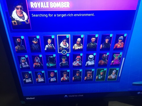 Fortnite account!!! RARE ROYALE BOMBER with save the world