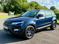 2012 RANGEROVER EVOQUE 2.2 SD4 190PS PURE TECH PACK BLUE 4X4 LANDROVER TD4 D MAN