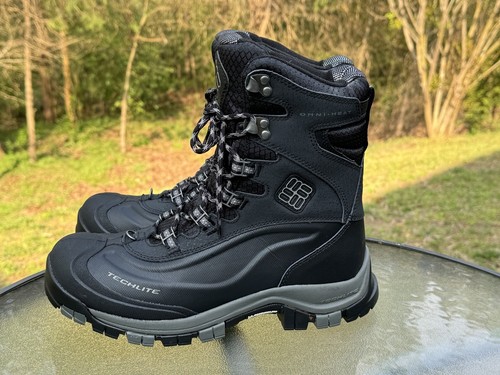 Columbia Bugaboot III Men’s Size 8.5 Insulated Waterproof Winter Boots BM2745-10