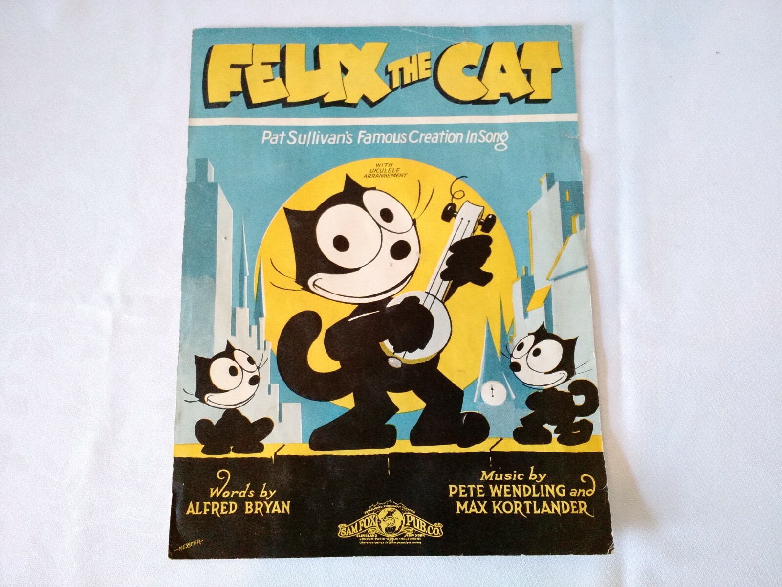 Felix the Cat Sheet Music – 1928 – Sam Fox Pub. | eBay