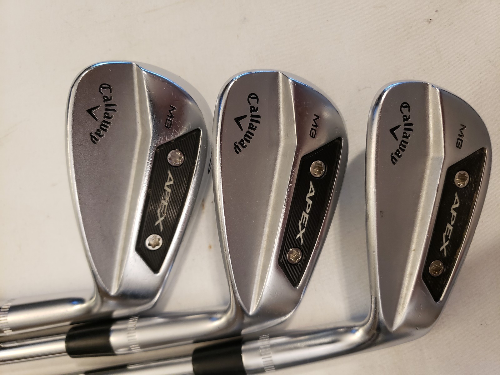 Used Callaway Apex MB 24 Iron Set (4-10) 7 Irons - Project X 6.0 - Stiff - RH