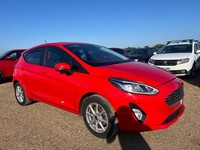 2019 FORD FIESTA ZETEC RED EURO 6 ULEZ COMPLIANT SALVAGE DAMAGED REPAIR CAT S
