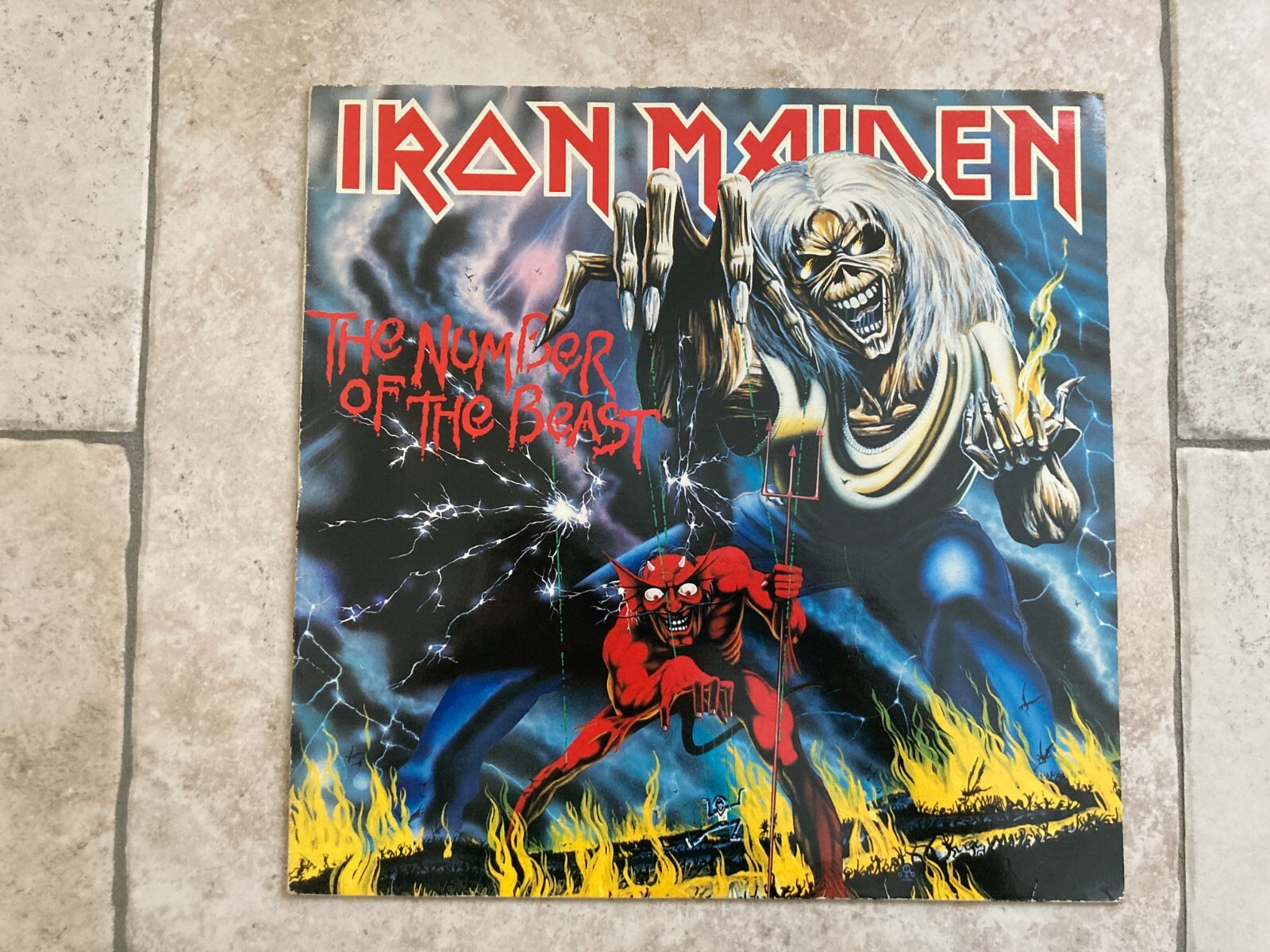 Iron Maiden _ The Number Of The Beast _ Vinile LP 33giri 12
