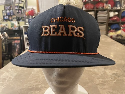 Vintage 80's Chicago Bears Rope SnapBack Hat New | eBay