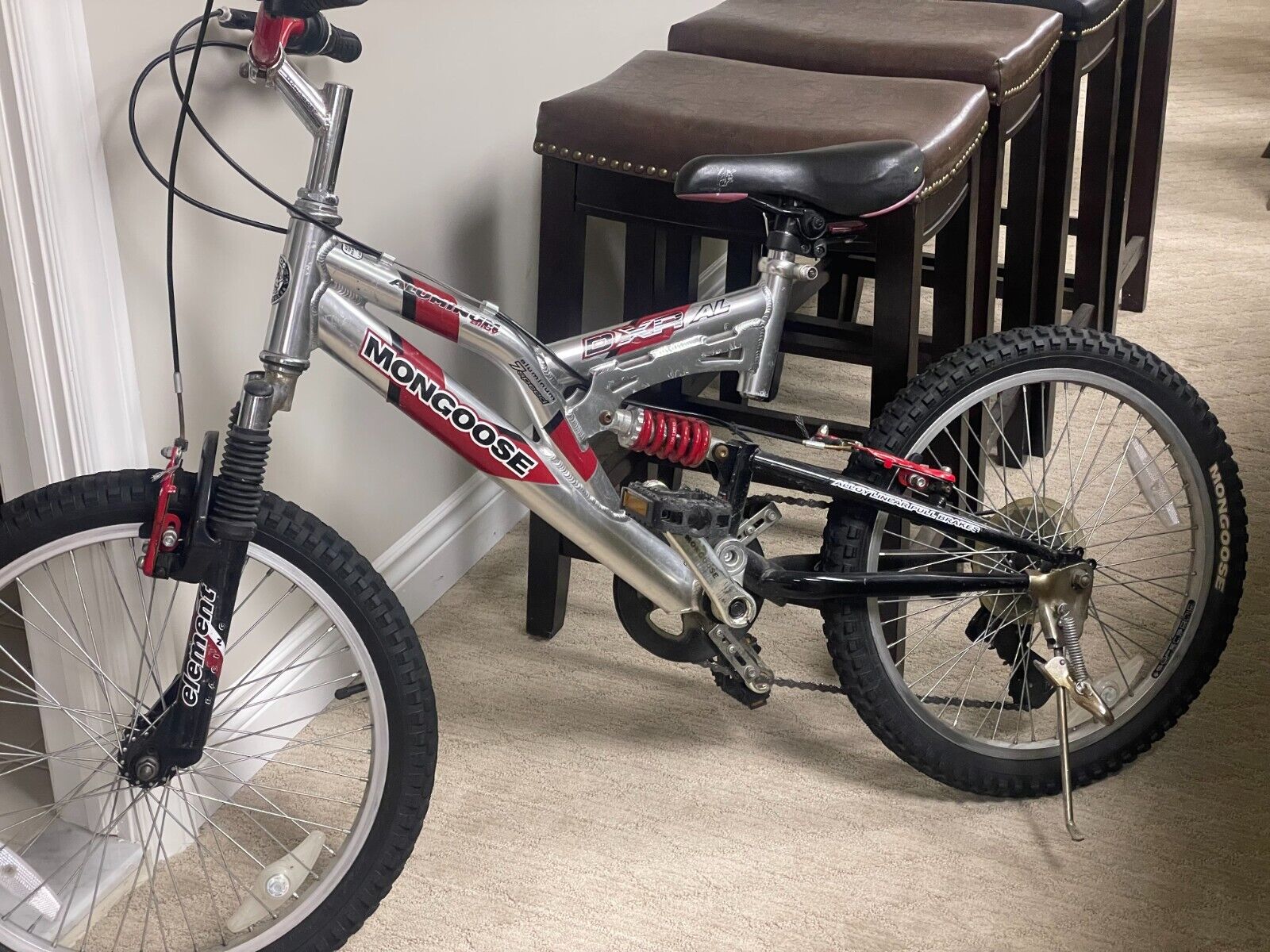 Mongoose 7 speed dual suspension DXR bike Very Nice Shape | eBay Mongoose 7 speed dual suspension DXR bike Very Nice Shape | eBay