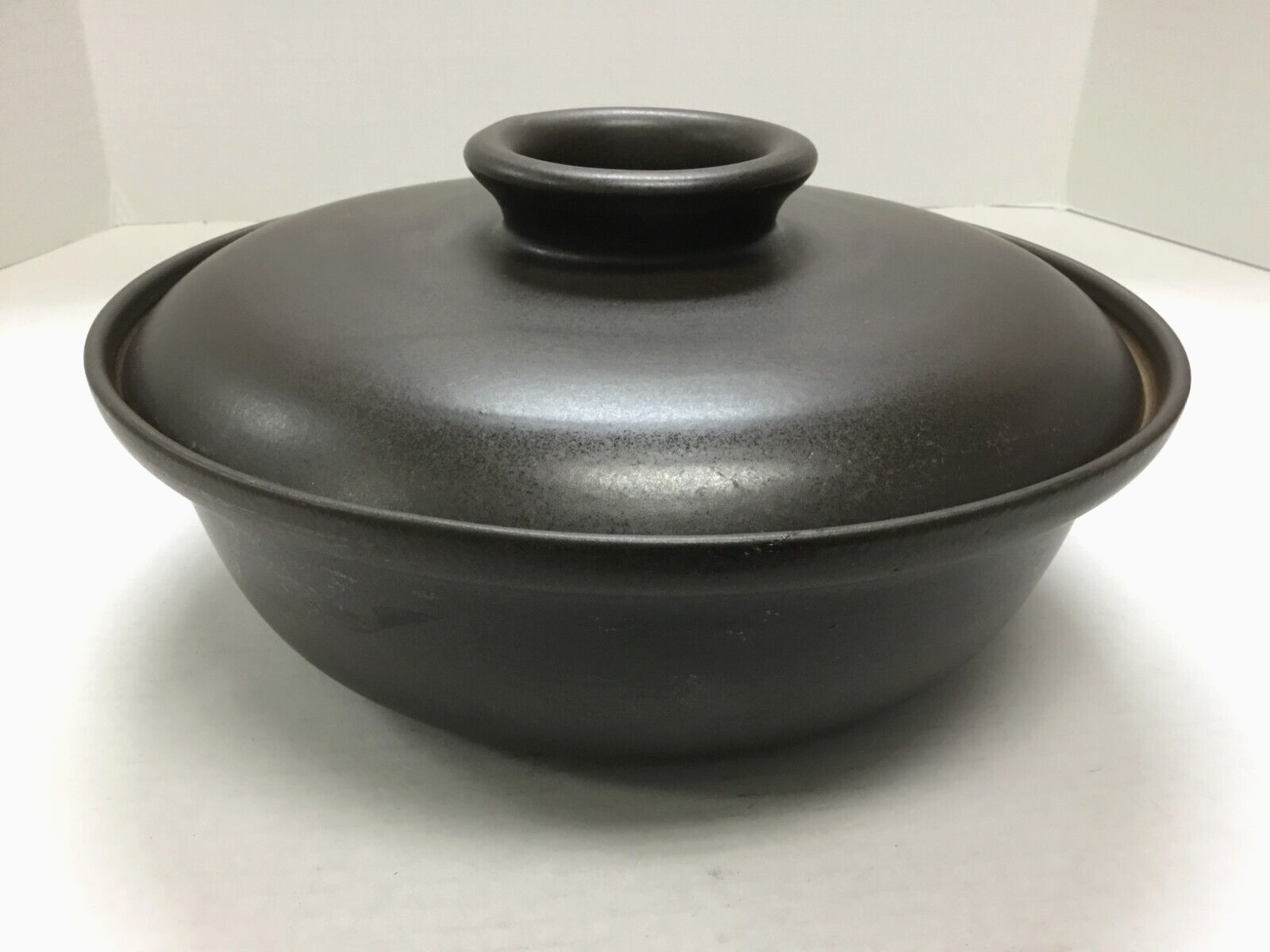Heath Ceramics Large Covered Serving Dish Casserole Bowl BrownのeBay公認海外