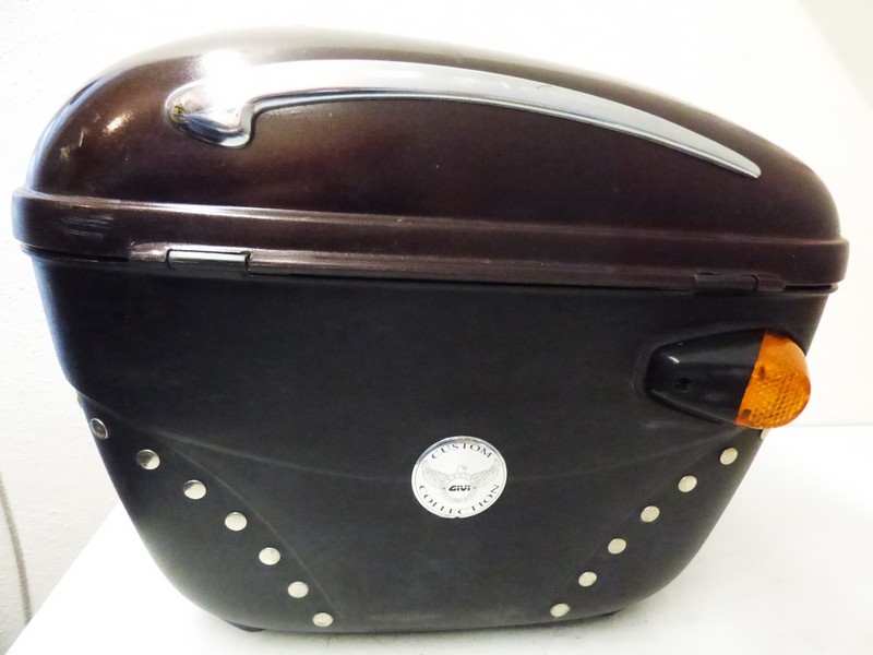 Koffer Seitenkoffer Links  Rechts KoffertrÃ¤Ger  Yamaha Xv535 Virago 3br 2yl