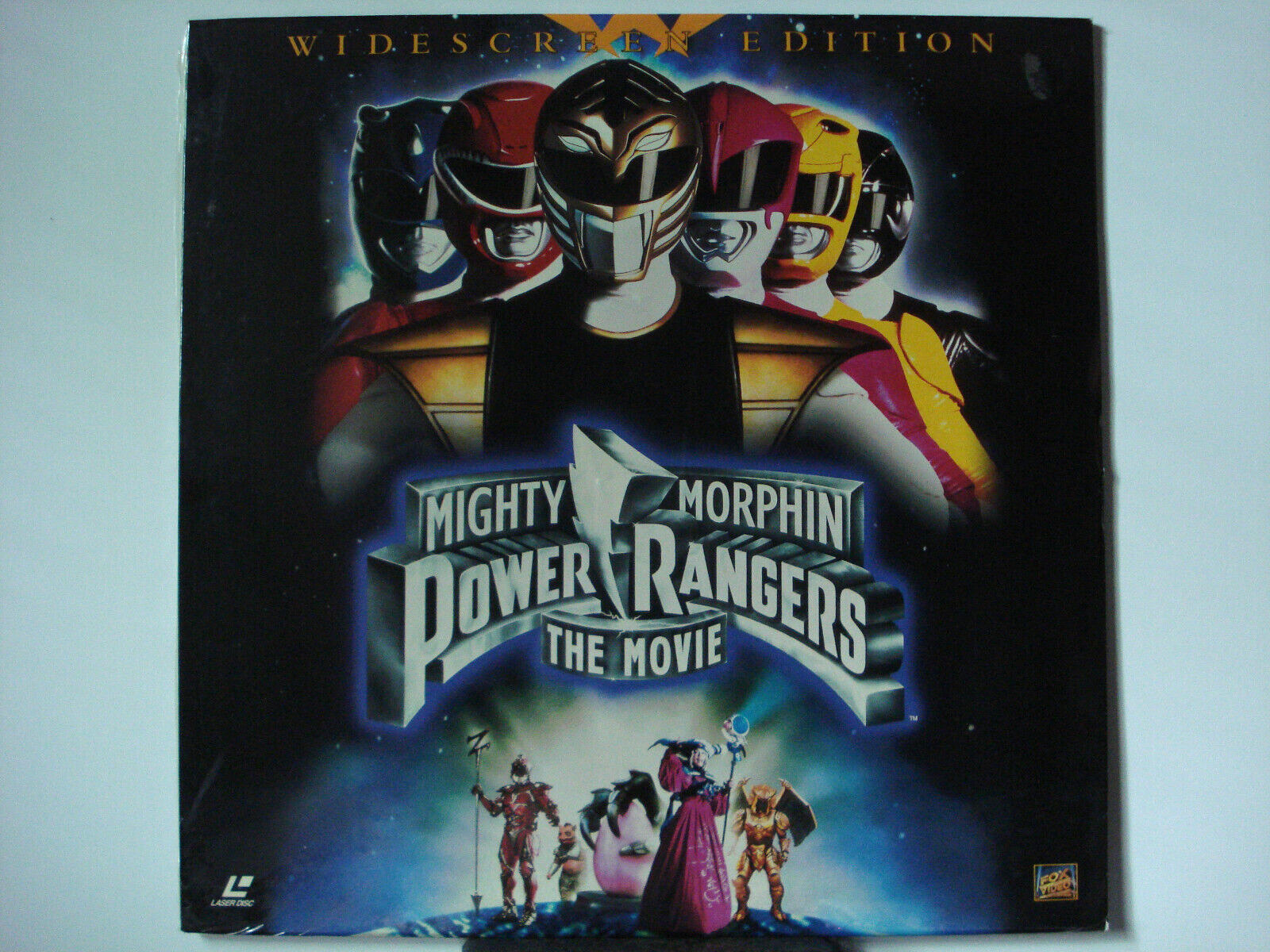 Mighty Morphin Power Rangers 1995 The Movie Laser Disc NEW