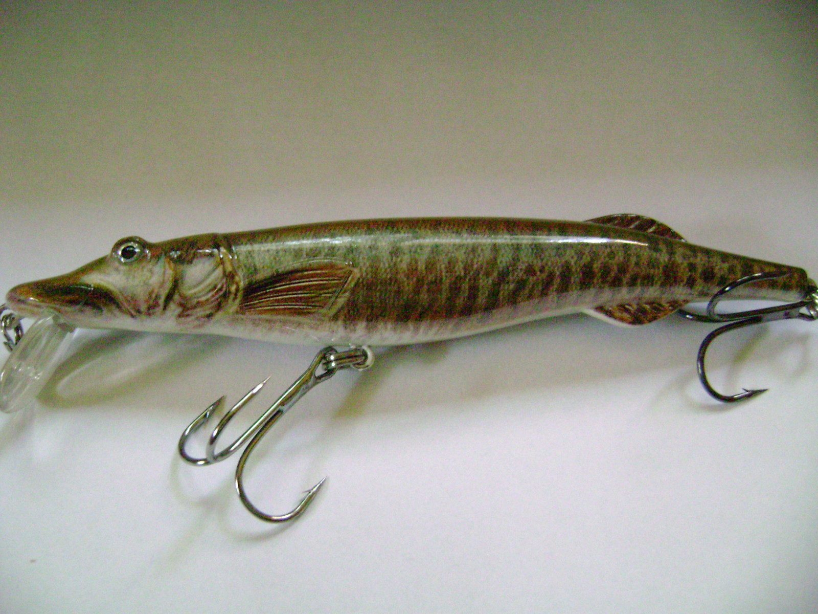 Real Image Pike Esox Minnow