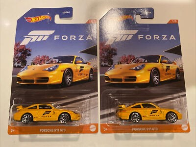 Hot Wheels Forza Porsche 911 GT3 (lot of 2)