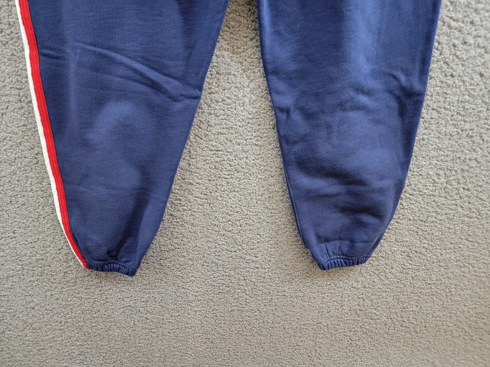 Polo Ralph Lauren Team USA Fleece Sweatpants Women S Blue Elasticized Waistband - Picture 7 of 17