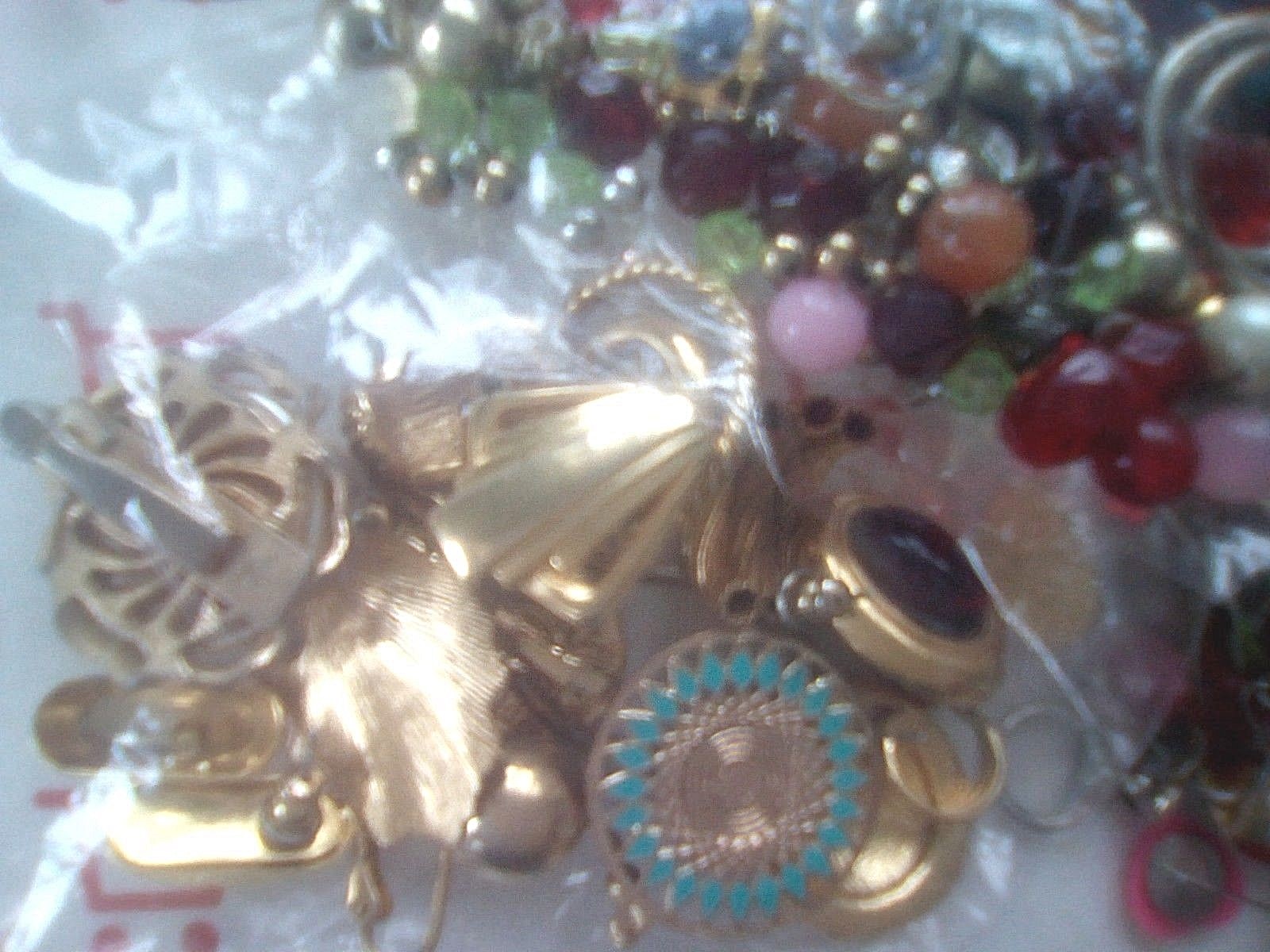 broken jewelry buy the pound. 4LB findings for jewelry making, repair, or crafts