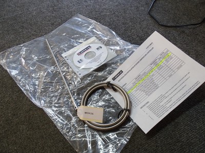 Greive Oven Durex TCS-1248 Thermocouple Type J Single 12'' Prot, 48'' Lead w/ CD