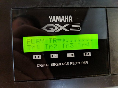 ‡ NICE and RARE! ‡ Yamaha QX5 8-Track MIDI Digital Sequencer Recorder Sampler