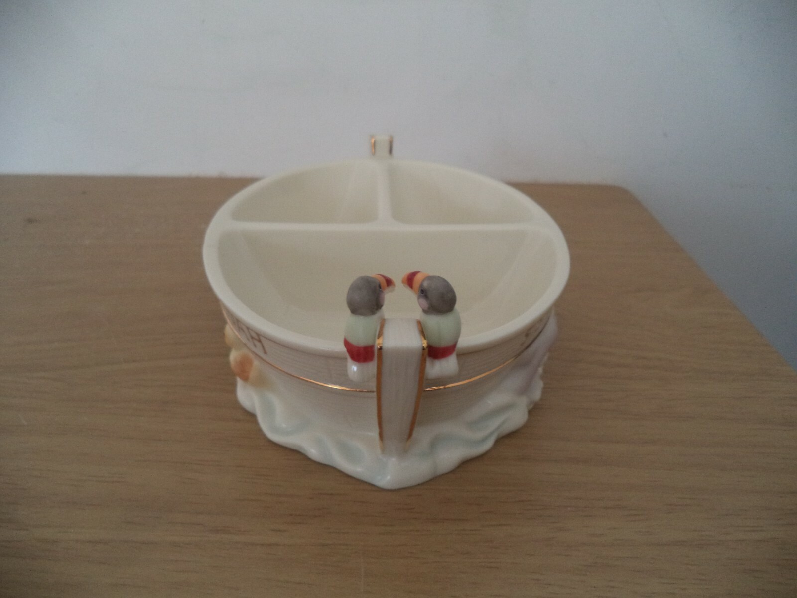 Lenox NOAH'S ARK Child's Divided Bowl ONLY