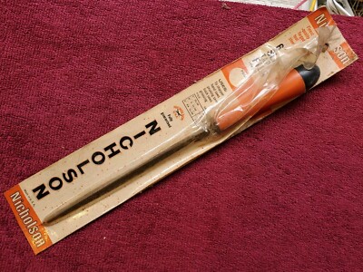 Nicholson HNS-6  6''  Slim Taper File w/handle, USA