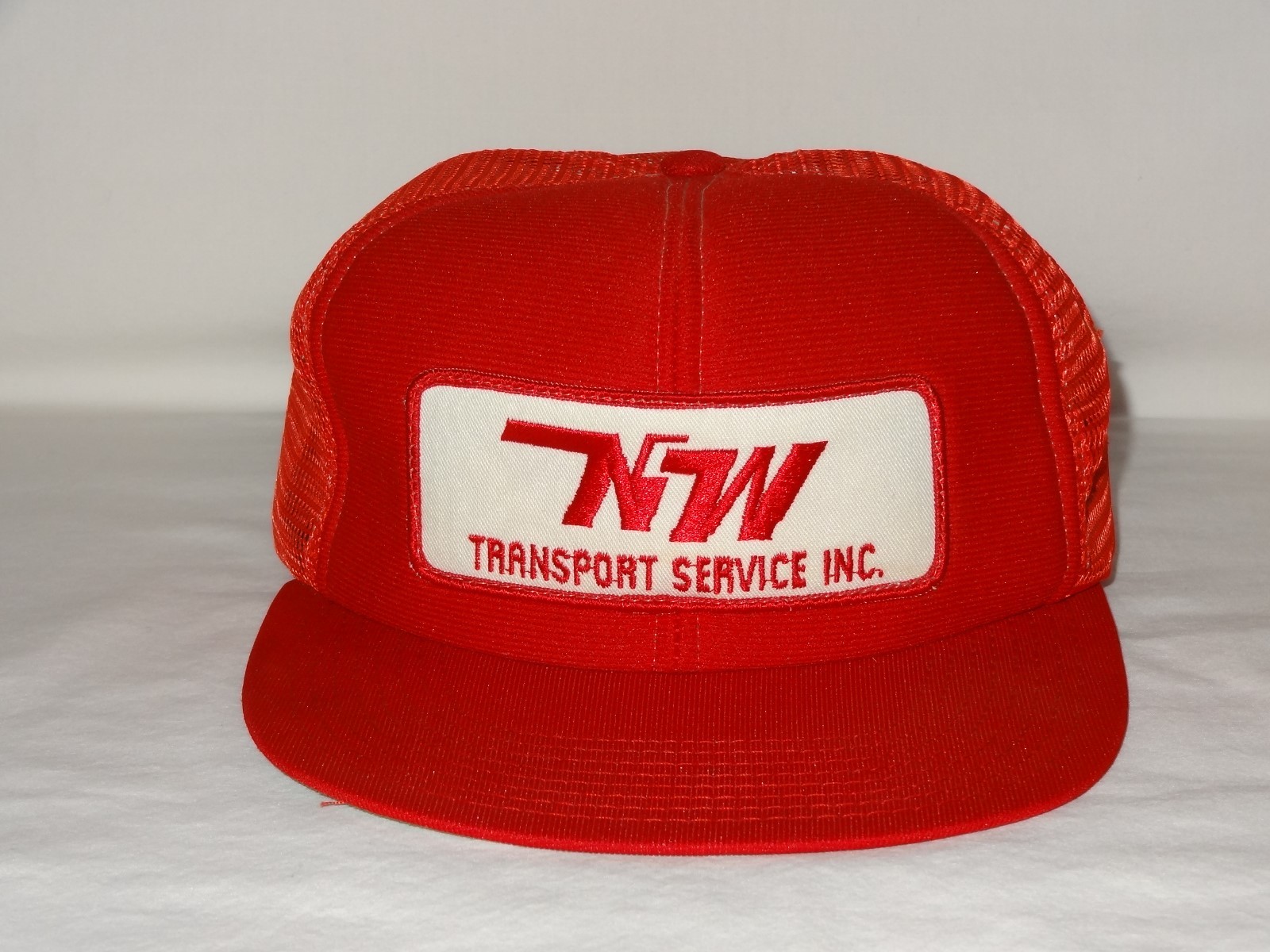 Vintage NW North West Transport Service Inc Trucker Hat Cap Snapback USA made