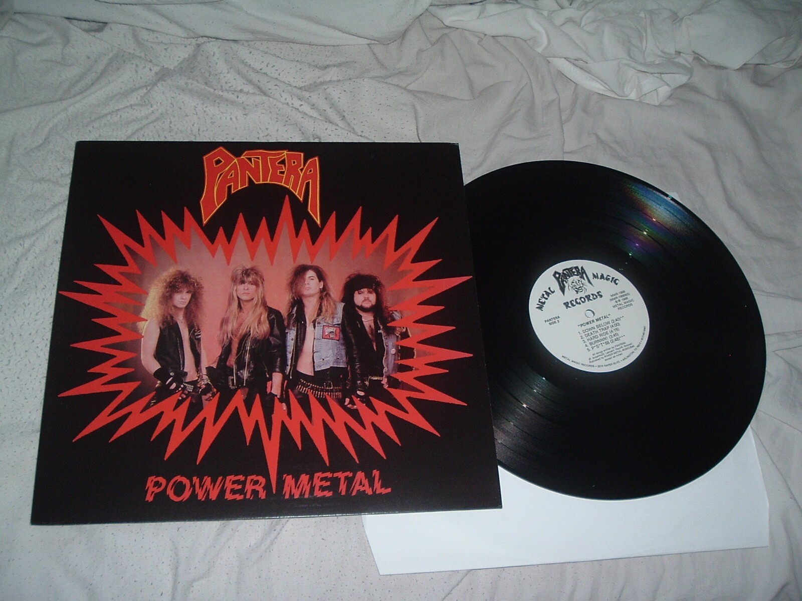 Pantera – Power l PANTERA Power Metal '88 MINT !!! UNPLAYED WHITE label press