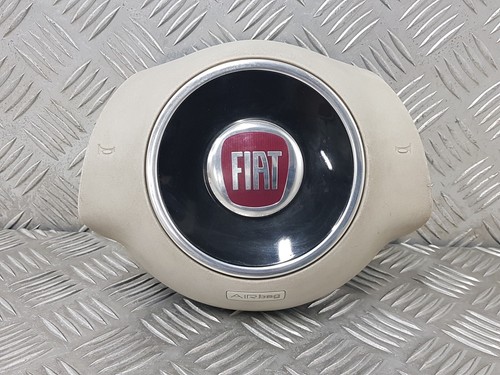 Airbag conducteur volant - Fiat 500 après 2007 modèle ivoire - 735452882 | eBay