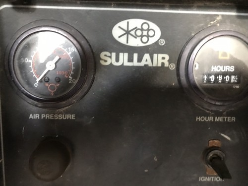Sullair 185 Compressor And sandblasting pots