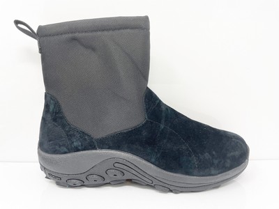 

Merrell Mens Jungle Mid J003437W Черные полярные непромокаемые снежные ботинки, размер 12 Вт, Черный, Jungle Mid