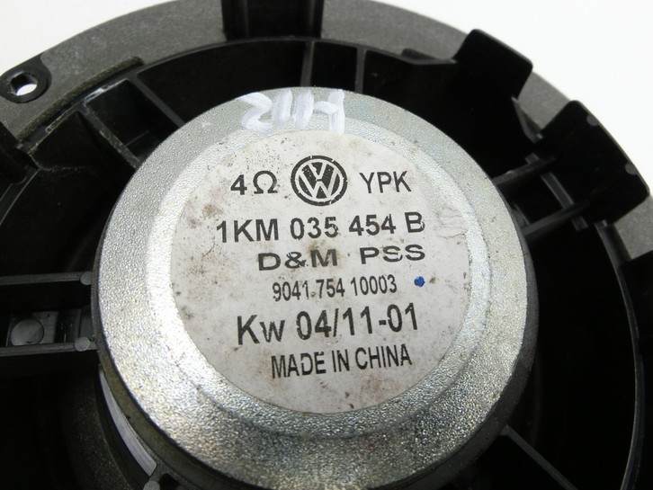 VW Golf 6 VI 5K 08-12 5T Lautsprecher Rechts Hinten VW Golf 6 VI 5K 08-12 14.07.2011 1KM035454B 904175410003 gebraucht Vorschau 4