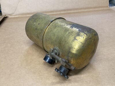 Vintage Small Engine Go Cart Mini Bike Gasser Rat Hot Rod Fuel Brass Gas Tank