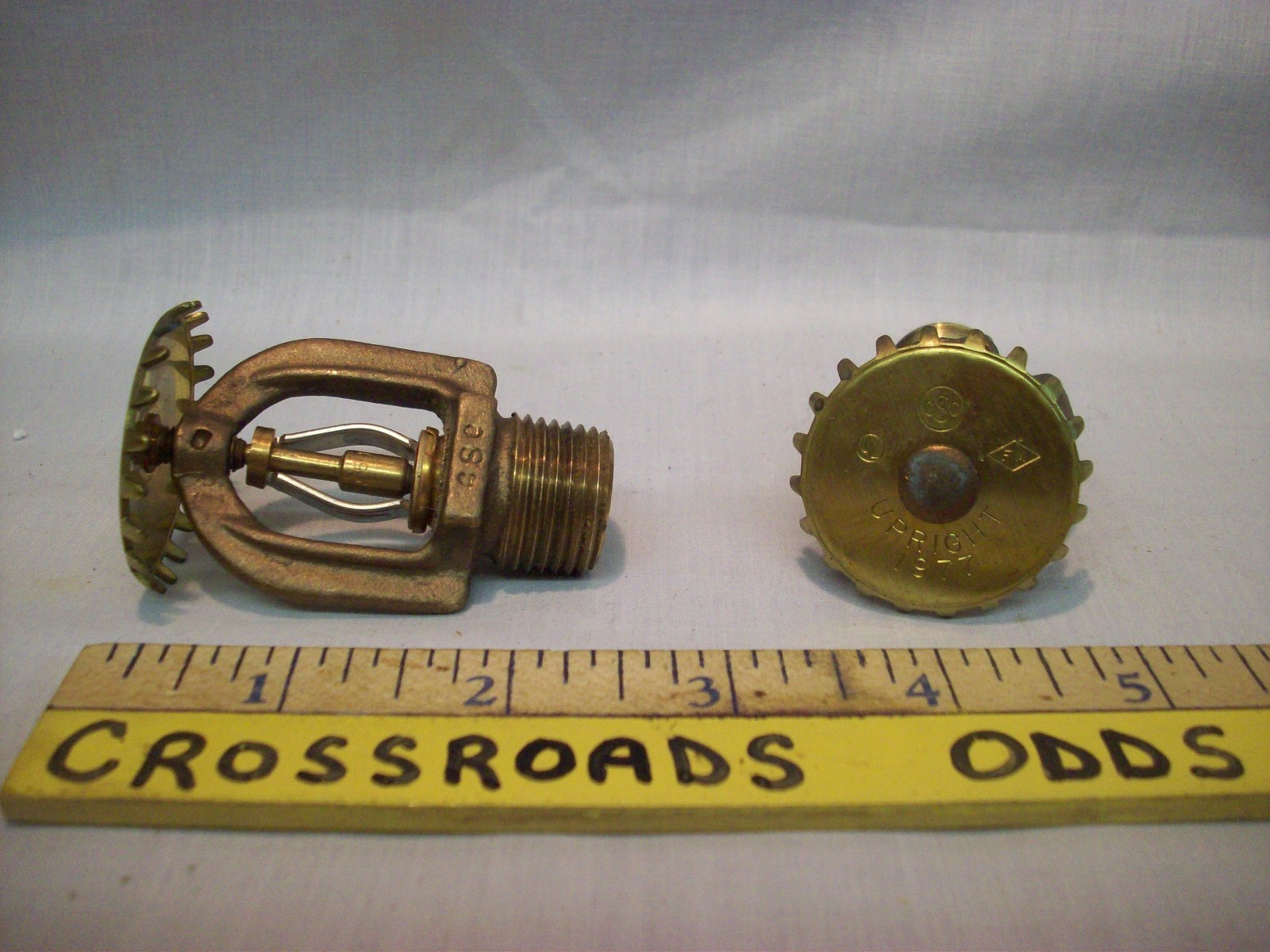 set of 2  CSC 165 degree fire sprinkler head fireman NEW 1/2