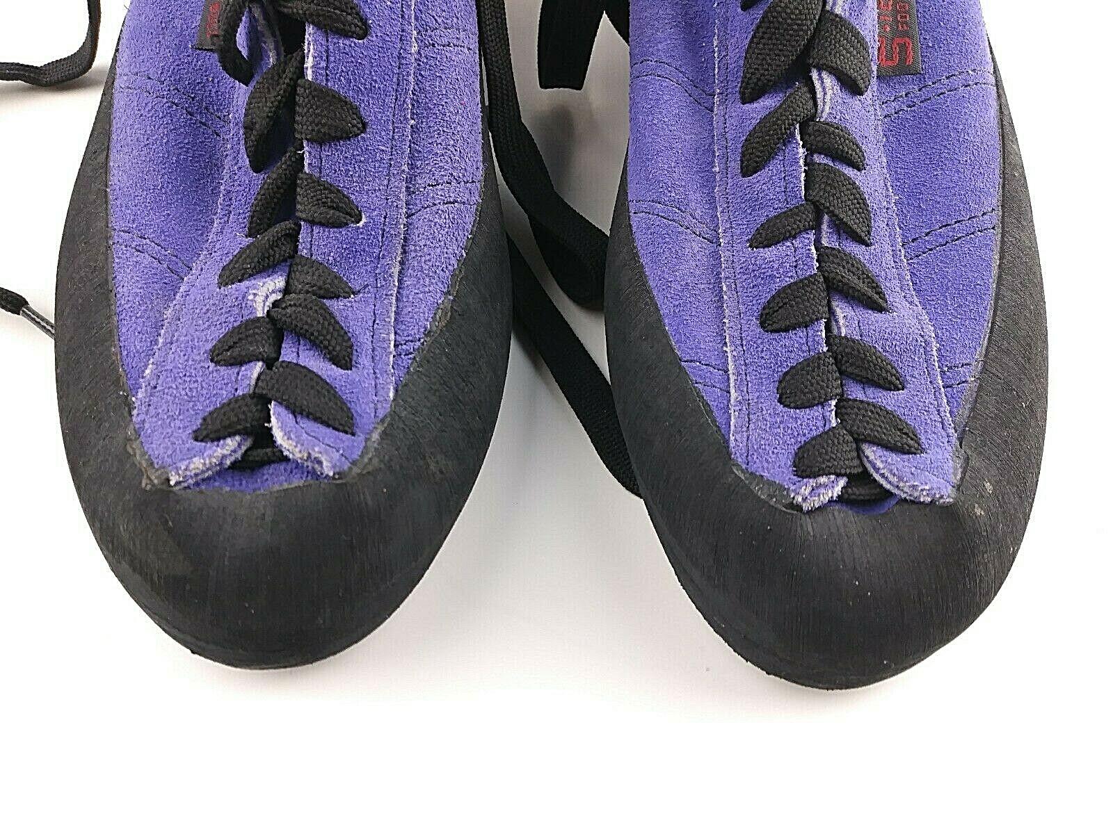 Five Ten Men's Size 10 (EUR 43) Foot Tools Climbing Shoes Stealth C4 Purple #41
