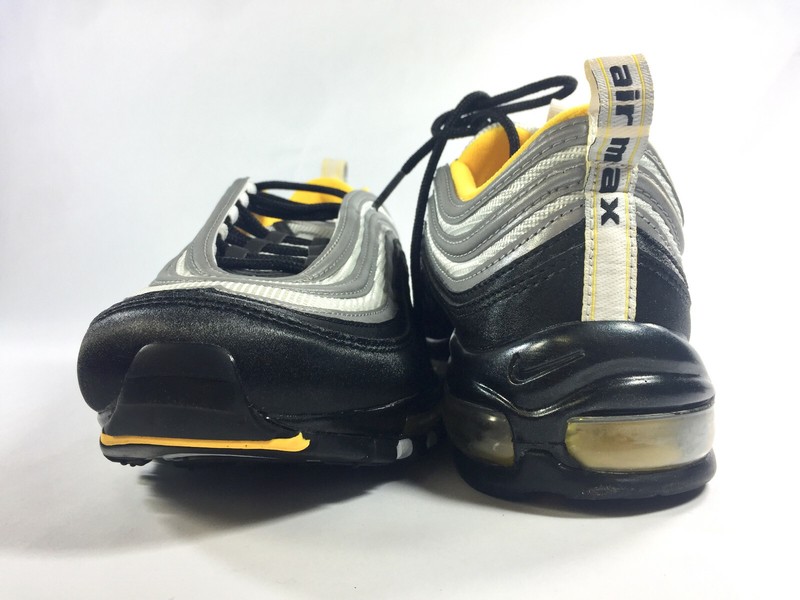 New NIKE AIR MAX '97 21826008 BlackWhiteAmarillo Yellow Details about New NIKE AIR MAX '97 21826008 BlackWhiteAmarillo Yellow Gray Silver plus 95 c1