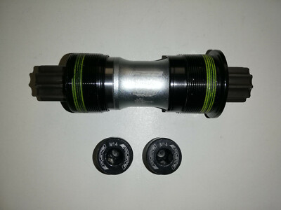 Rare NOS FSA Platinum Pro Titanium MEGA QUAD Bottom Bracket BB 1,37x24t 118 mm