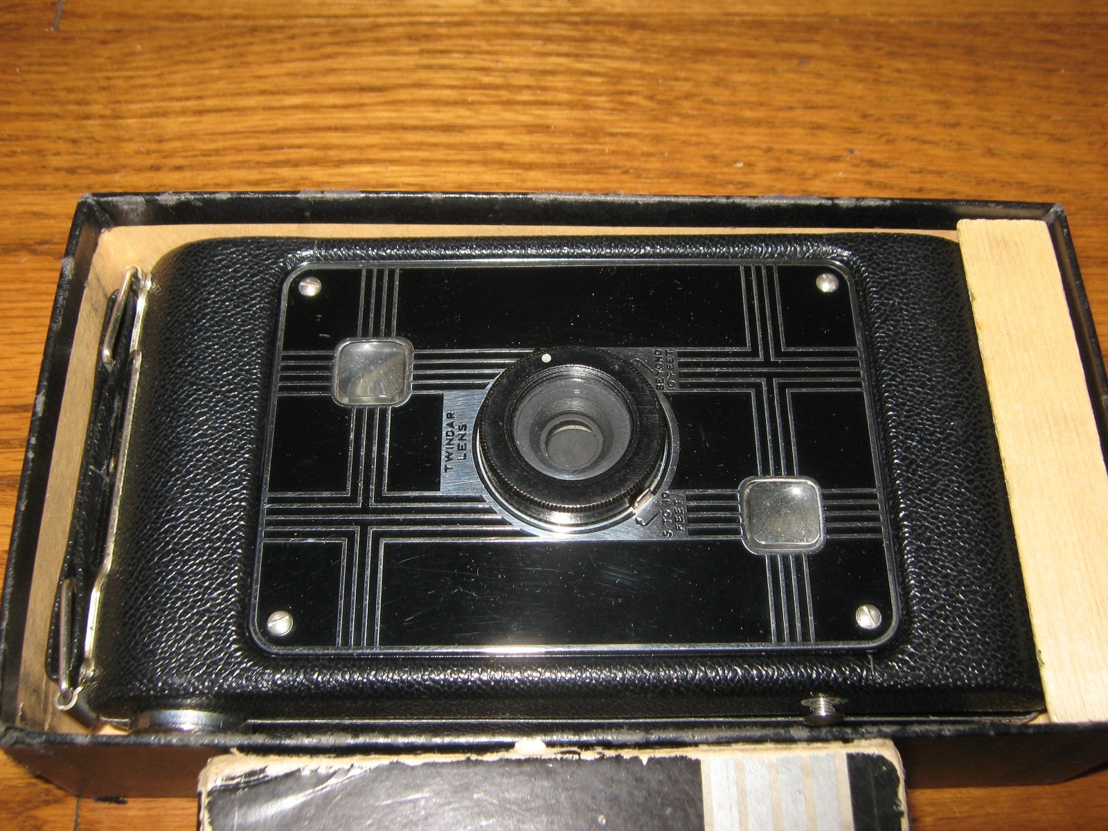 1930's Vintage Kodak Jiffy Six-20 Folding Camera Kodak + Box + Manual
