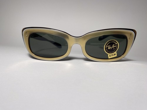 Ray-Ban Bausch & Lomb サングラス USA ゴールド Vintage B&L Ray Ban Bausch & Lomb G15 Diamond Hard 62mm