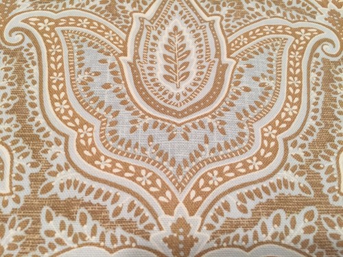 2.5 Yds P Kaufmann Beige Tan Cotton Fabric -  55