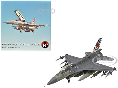 GENERAL DYNAMICS F-16D FIGHTING FALCON AIRCRAFT ''USAF'' 1/72 DIECAST MODEL FS062A