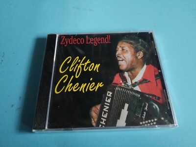 Clifton Chenier    Zydeco Legend 1989 CD Compilation SEALED Maison De Soul