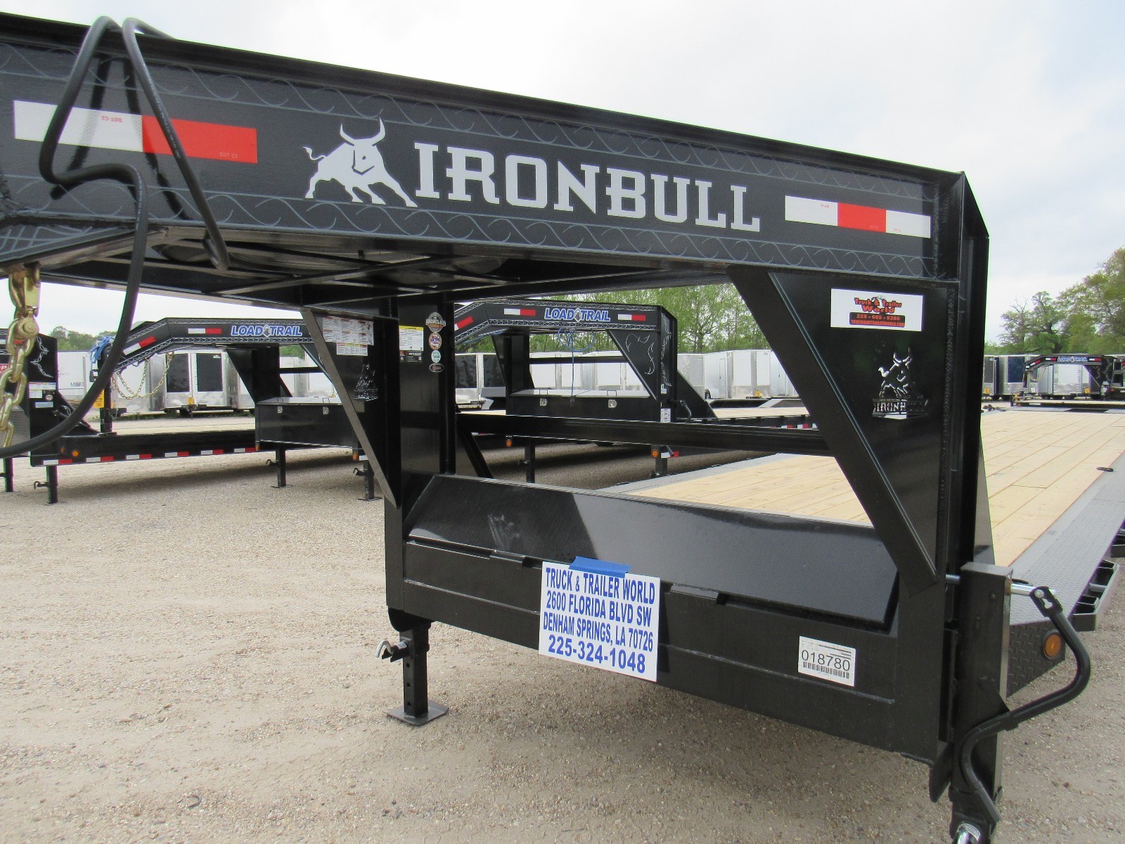 44' X 102 GOOSENECK CAR HAULER EQUIPMENT TRAILER--3/7000 AXLES--MAX RAMPS--NEW